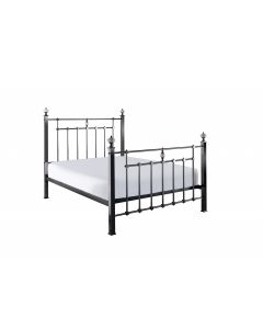Oxford Black Nickel Bed (4'6")