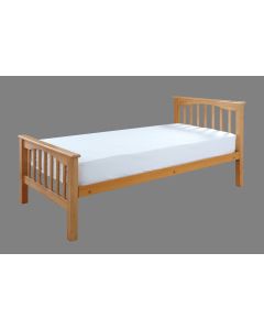 Sandra HE Beech Bed Frame - Single (3')