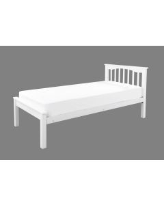 Sandra LE White Bed Frame - Double (4'6)