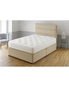 Platinum 5000 Pocket Intelligent Wool Divan Bed - Single (3')