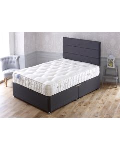 Silver 2000 Pocket Intelligent Fibre Divan Bed - Super King (6')