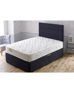 Zeus Orthopaedic Open Coil Divan Bed - Double (4'6")