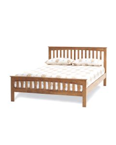 Amelia Honey Oak Bed - Super Kingsize (6')