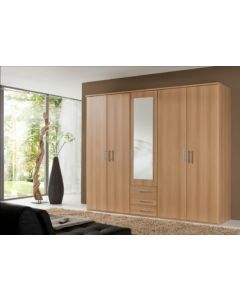 Billy - 5 Door 3 Drawer Wardrobe