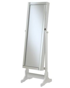 Jewllery Safe Mirror - FB8014 WT