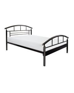 Jupiter Black Nickel Bed (4')