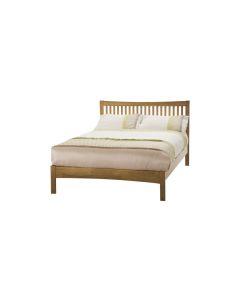 Mya Honey Oak Bed - Super Kingsize (6')