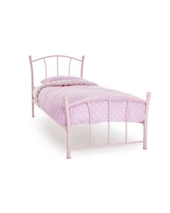 Penny Bed Frame White, Pink or Blue - Single (3')
