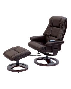 Rome Swivel Recliner & Foot Stool