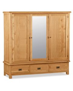 Salisbury Jumbo Triple Wardrobe