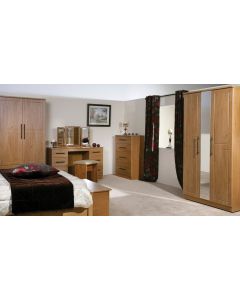 Mya Oak Bed Frame 