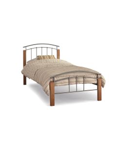 Tetras Beech Bed - Black or Silver - Bed (3')