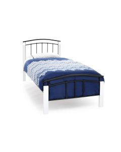 Tetras White Bed - Black or Silver - Bed (3')
