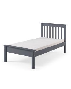 Arizona Low End Grey Bedframe - Single (3')