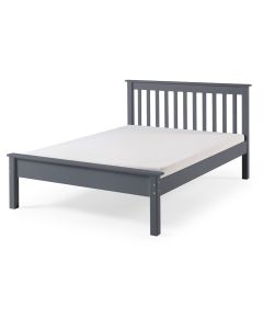 Arizona Low End Grey Bedframe - Double (4'6)