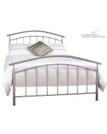 Merc Silver Metal Bed (3')